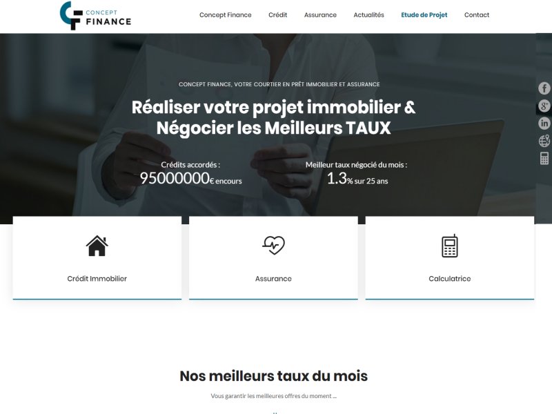 Concept Finance - Crédit Immobilier et Assurance