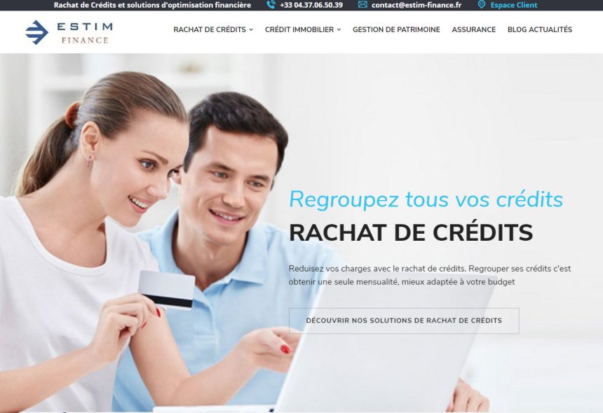 Estim Finance - Rachat de Crédits et Crédit Immobilier