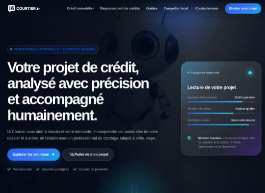 Aperçu du site iacourtier.fr